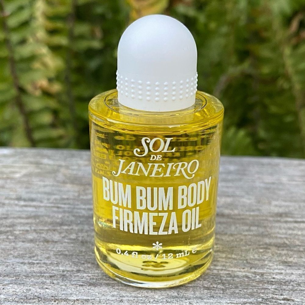 New Unused Sol De Janeiro Bum Bum Body Firmeza Oil 0.4oz 12ml Travel Mini Size
